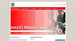 Desktop Screenshot of hasiciprahasever.cz